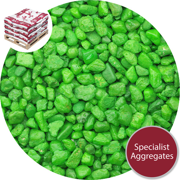 Gravel for Resin Bound Flooring - Lime Green Jelly